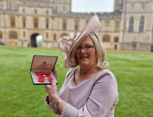 CEO Receives MBE from Princess Royal